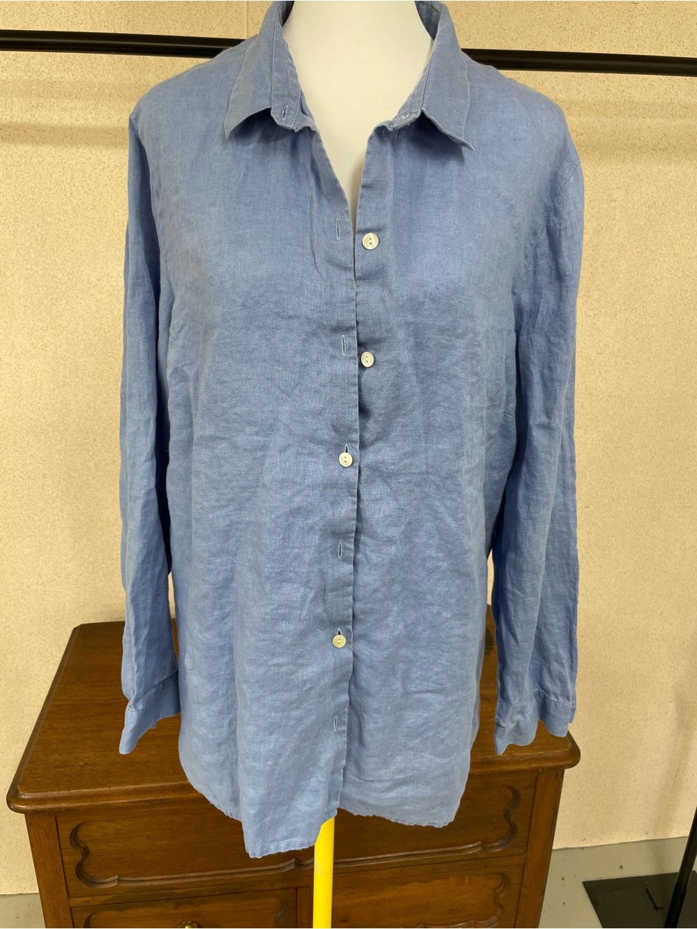 J. Jill Easy Linen Button-Front Shirt